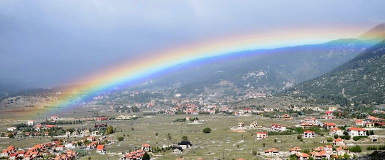 Της καλογριάς το ζωνάρι, (Ουράνιο Τόξο) στην αραχωβίτικη Λαογραφία
